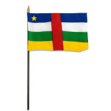 Central African Republic flag 4 x 6 inch