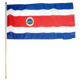 Costa Rica flag 12 x 18 inch