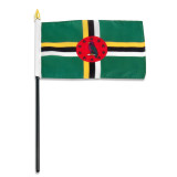 Dominica flag 4 x 6 inch