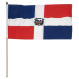 Dominican Republic flag 12 x 18 inch