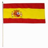 Spain flag 12 x 18 inch