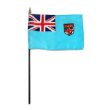 Fiji 4in x 6in Flag