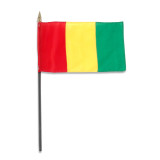 Guinea flag 4 x 6 inch