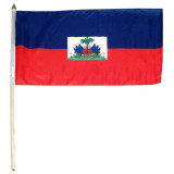 Haiti flag 12 x 18 inch - with Seal