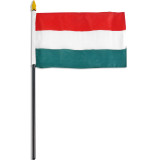 Hungary flag 4 x 6 inch