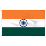 India 6x10ft Nylon Flag