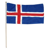 Iceland flag 12 x 18 inch