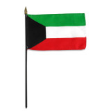 Kuwait flag 4 x 6 inch