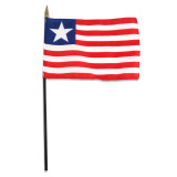 Liberia flag 4 x 6 inch