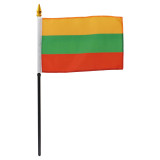 Lithuania flag 4 x 6 inch