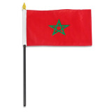 Morocco flag 4 x 6 inch