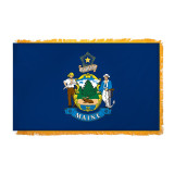 Super Tough Indoor Maine Nylon Flag 3ft x 5ft