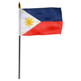 Philippines flag 4 x 6 inch