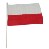 Poland National Flag 12 x 18 inch