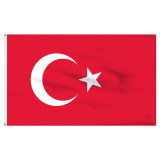 Turkey 6ft x10ft Nylon Flag