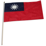 Taiwan flag 12 x 18 inch