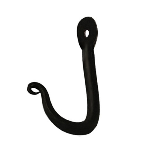 Wrought Iron 3.5 Inch -Narrow Wall Hook