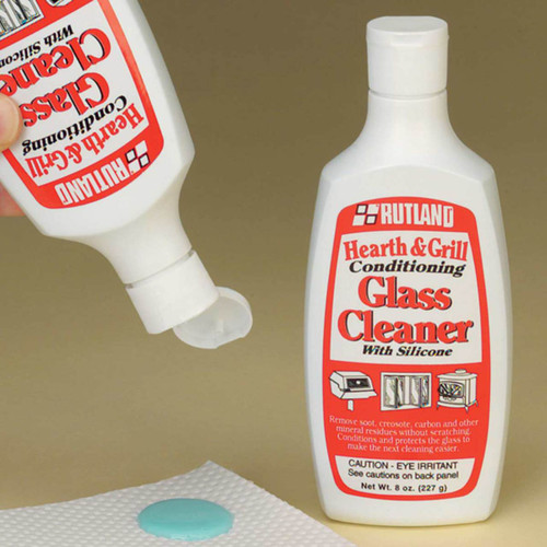 Rutland Fireplace Glass Cleaner - 32 fl oz bottle