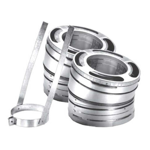 6 DuraVent DuraPlus Stainless Steel Chimney Components