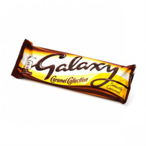 Creamy Galaxy Milk Chocolate with Caramel in the Centre