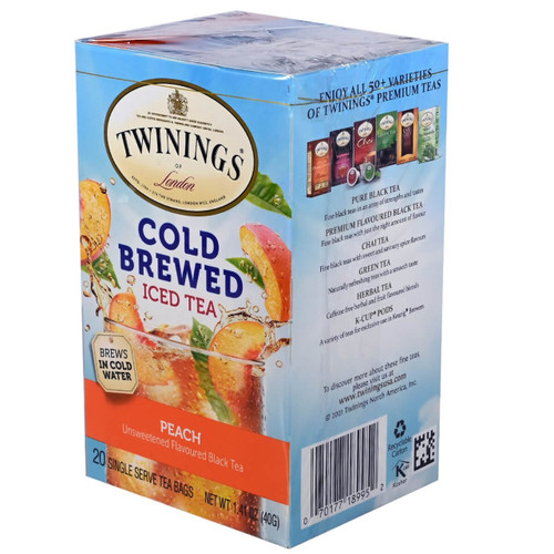 Twinings Mixed Berry Tea, Tea Bags, 20-Count Boxes (Pack of 6)