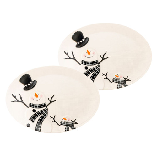 Snowman Dinnerware 