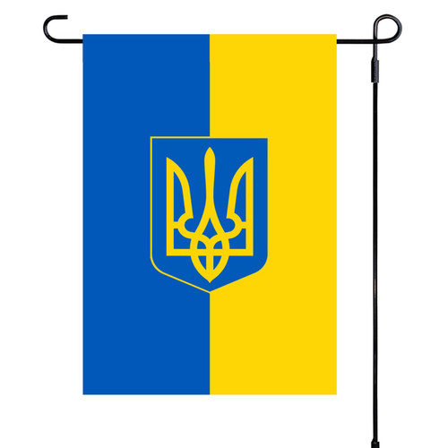 serie Boos Zakenman Ukraine Garden Flag With Seal 12.5" x 18" Polyester | Shop Now!