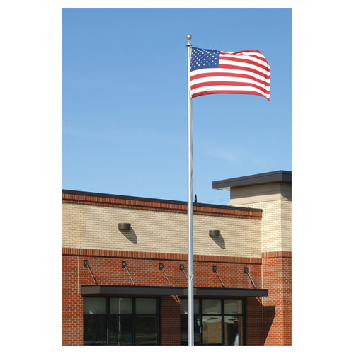 Economy Extra Series 35 ft. Flagpole - Black Finish