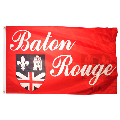 3 ft x 5 ft Polyester State Flag - Louisiana