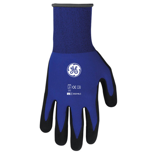 Micro-Foam Nitrile Palm Coated Gardening Grip Work Gloves for