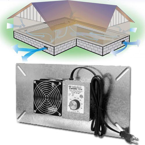 Tjernlund Crawl Space Ventilator - V1D