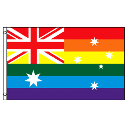 3-Ft. x 5-Ft. Australia Rainbow Printed Polyester Flag