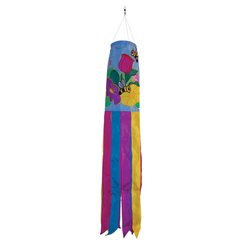Floral Bee Windsock