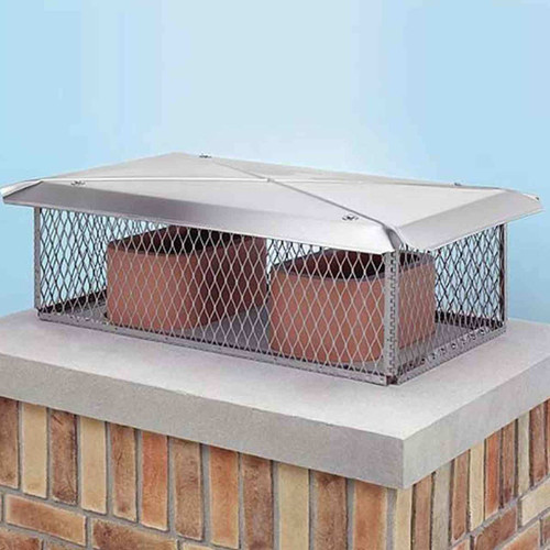 13'' x 24'' Gelco Stainless Multi-Flue Chimney Cap