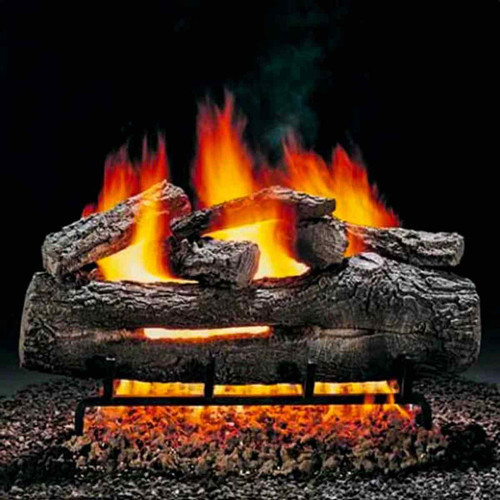 24'' Hargrove Fire Oak Vented Gas Logs - Logs Only