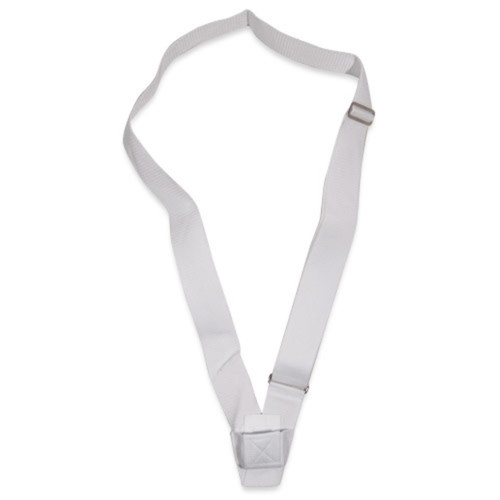 White Web Single-Strap Flagpole Carrying Belt