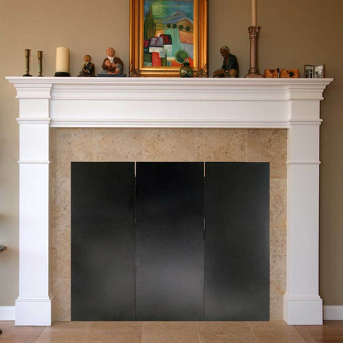 47'' x 34'' Fireplace Draft Guard Cover