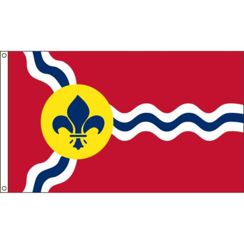 2-Ft. x 3-Ft. St. Louis Nylon Flag