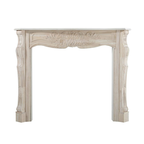 48'' Deauville Unfinished Fireplace Surround by Pearl Mantels