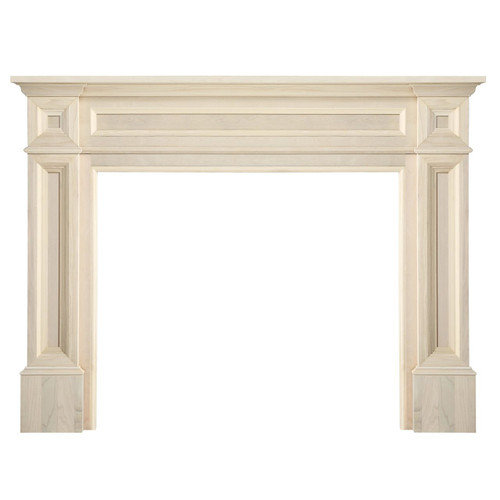 56'' Classique Unfinished Fireplace Mantel by Pearl Mantels