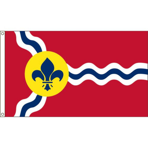 5-Ft. x 8-Ft. St. Louis Nylon Flag