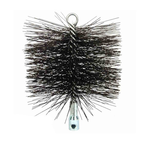 8'' Round Heavy-Duty (Wire) Chimney Brush with Torque Lock Connector