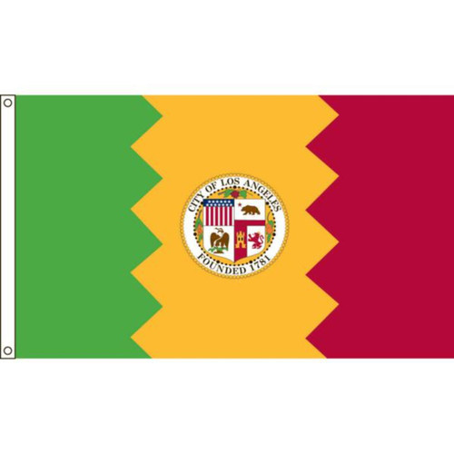 6-Ft. x 10-Ft. Los Angeles Nylon Flag