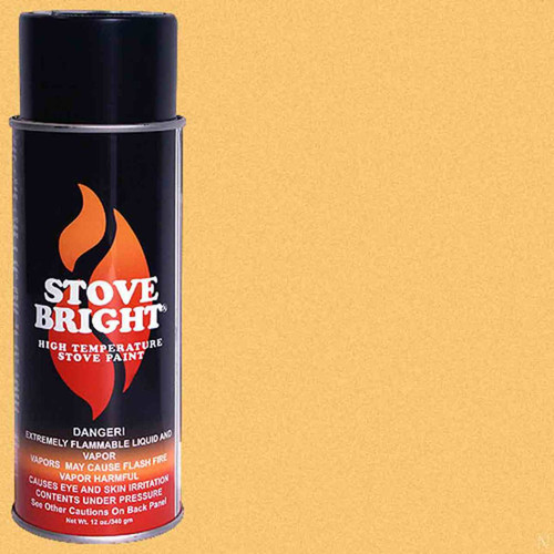Stove Bright High Temp Paint - Gold