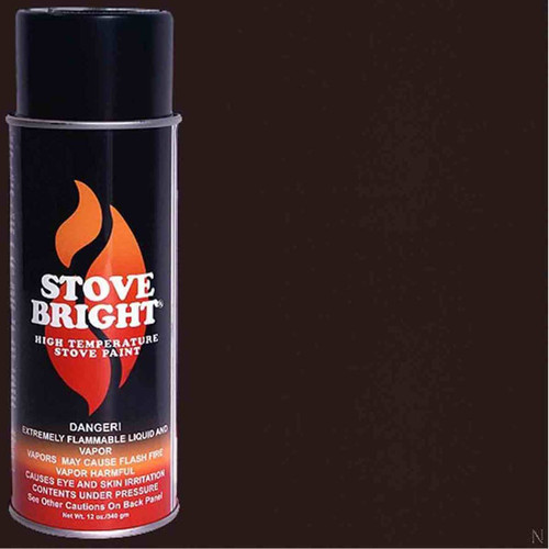 Stove Bright High Temp Paint - Bark Brown