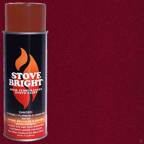 Stove Bright High Temp Paint - Mojave Red