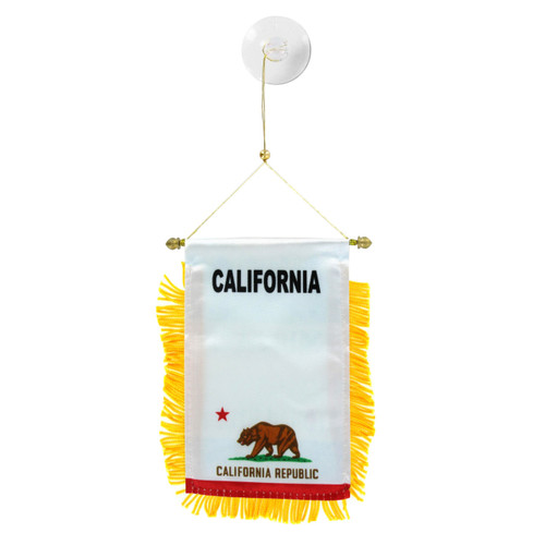 California Mini Window Banner