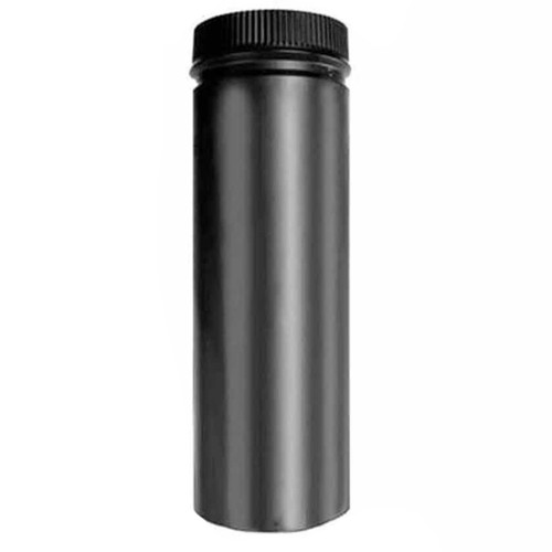 6'' x 36'' DSP Double Wall Black Stovepipe - DSP-6P36