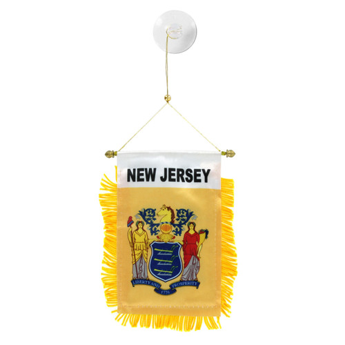 New Jersey Mini Window Banner