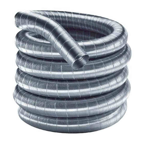 3'' x 30' DuraFlexSS 304 Stainless Steel Chimney Liner - 3DF304-30